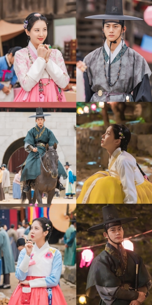 '남주의 첫날밤을 가져버렸다' 서현X옥택연, 로맨스 소설 속 한복 맵시 전쟁!