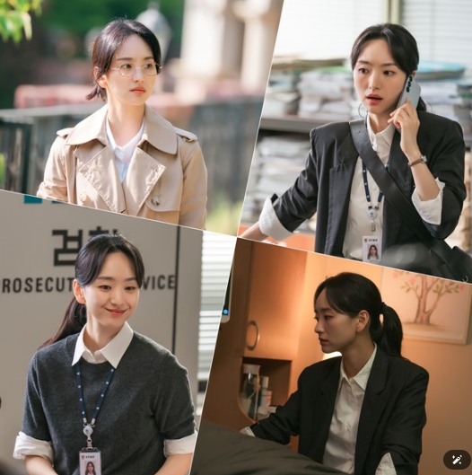 '판사 이한영' 원진아, 권력에 물러서지 않는 독종 악바리 검사 김진아 役 첫 스틸 공개!
