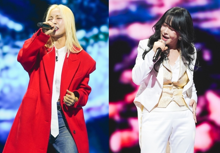 '미스트롯4' 유미 VS 적우, 전설이 될 빅매치 성사! "번개와 태풍이 맞붙었다" 마스터 전원 기립