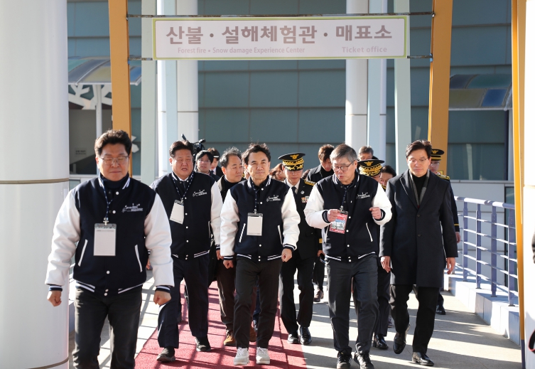 김진태 강원지사, 태백 365세이프타운 방문…체류형 콘텐츠 확충 등 운영 활성화 추진