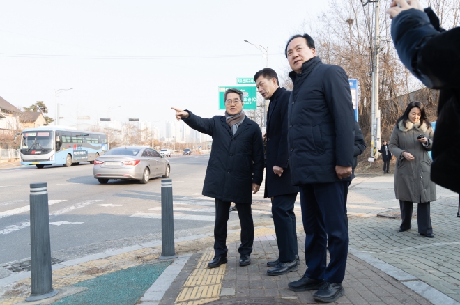 김동연 경기지사, “북오산IC 진입로 3차선으로 늘려 교통 체증 해소”