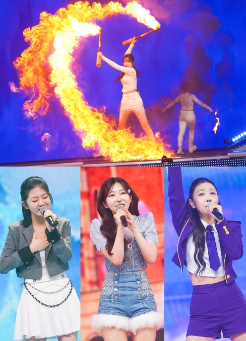 [미스트롯4] 메들리 팀 미션, 노래 빼고 다 내려놨다! 불쇼에 걸그룹 댄스까지 "이렇게까지 몸 던진 시즌은 처음!"