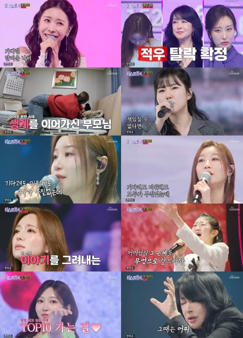 TV CHOSUN [미스트롯4] 최고 15.6% 10주 연속 전 채널 시청률 1위 올킬! TOP10 확정!