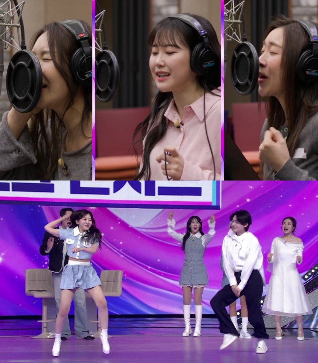 TV CHOSUN '미스트롯4 토크콘서트' 眞 이소나, 청심환도 무용지물? 장윤정 앞 '영혼 탈탈' 녹음 현장 포착