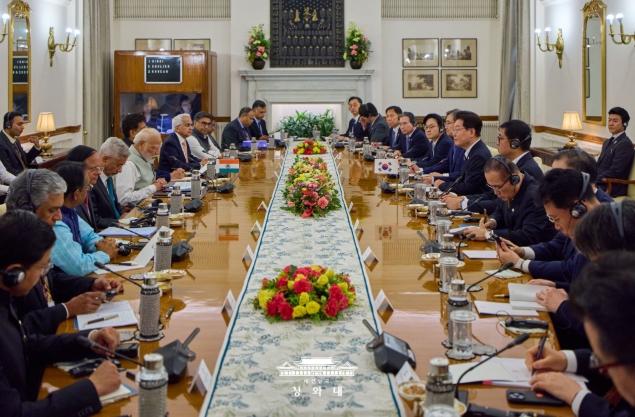 청와대 "한-인도 정상회담, 글로벌 사우스 외교 본격 가동 알려"