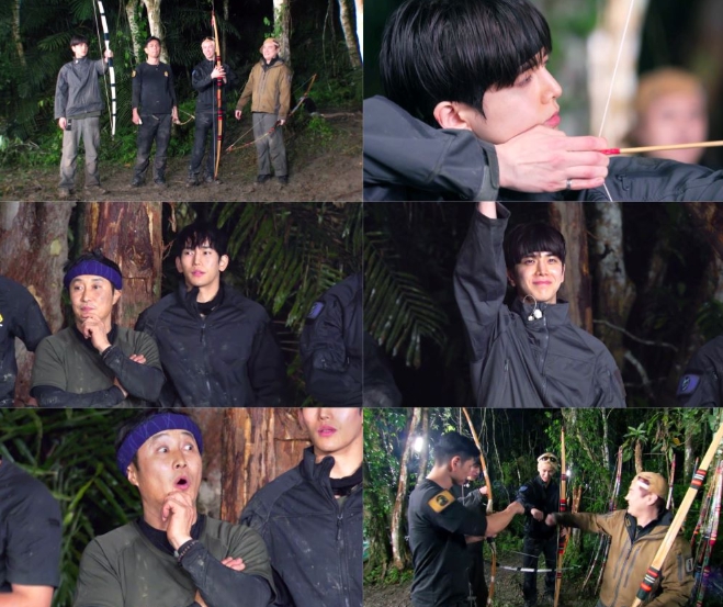 TV CHOSUN [생존왕2] 한일전 통나무 씨름 참패 영훈(더보이즈), 활쏘기 대결로 자존심 회복 가능할까?!