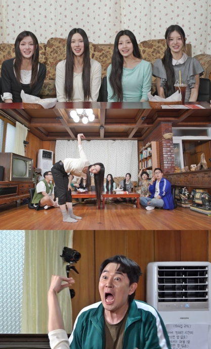 [SBS 아니근데진짜!] 아일릿, ‘역대급’ 개인기 대방출에 이어 탁재훈과 댄스 배틀까지?! 분위기 최고조