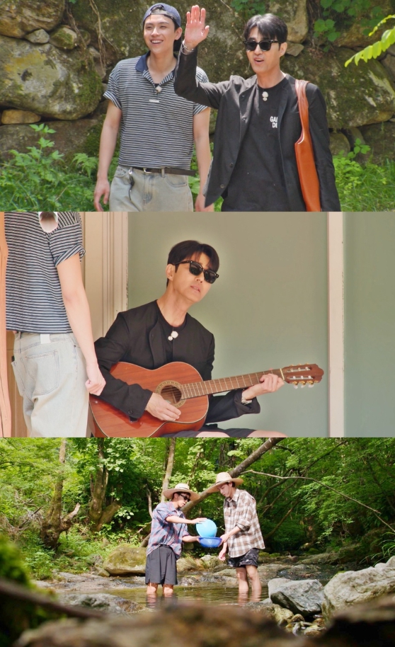 [SBS 산골총각 영웅] ‘힐링 예능 대부’ 차승원 X ‘마성의 막내’ 김도훈 합류 → ‘찰떡 호흡’ 케미 예고