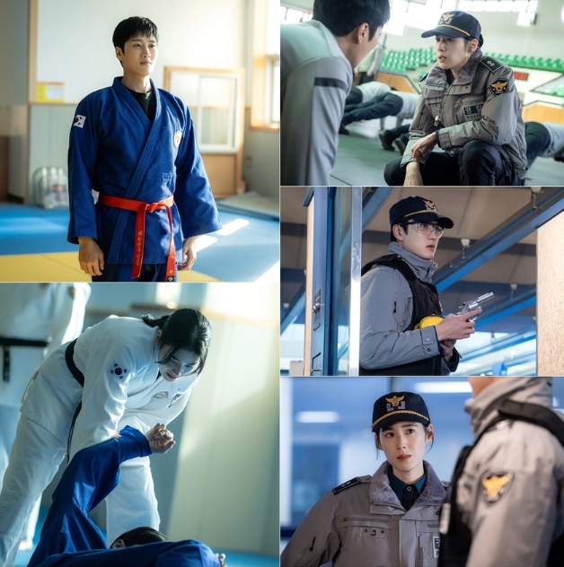 [SBS 재벌X형사2] 안보현X정은채, 과거 악연 드러났다! 경찰학교 ‘잡도리 현장’ 포착!