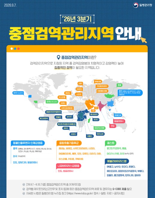 질병청, 에볼라 확산 대비 선제 대응 '위험도 기반 검역 대응체계' 가동