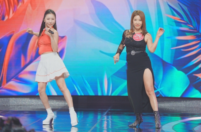 TV CHOSUN [미스트롯 포유] 善 허찬미X서지오, 농익은 그루브로 무대 접수! 붐 "트롯계 비욘세" 감탄