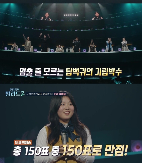 [SBS 우리들의 발라드] 전 시즌 1라운드 최초 만장일치 합격자 탄생! 최고 6.5%로 월요일 전체 장악!