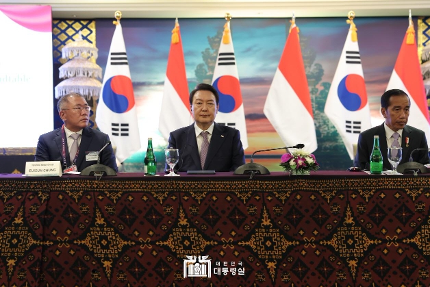 윤석열 대통령, 한-인도네시아 비즈니스 라운드테이블 참석