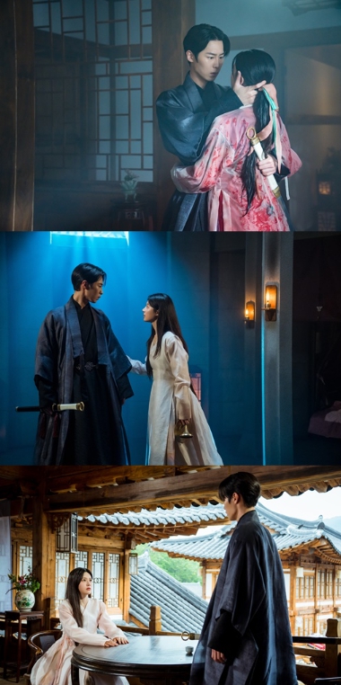 ‘환혼: 빛과 그림자’ 이재욱-고윤정, 심쿵 첫 투샷 공개!