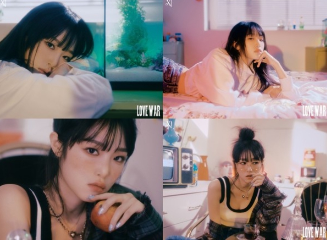 '16일 컴백' 최예나, 깊어진 성숙미 발산…첫 싱글 앨범 'Love War' 콘셉트 포토 공개