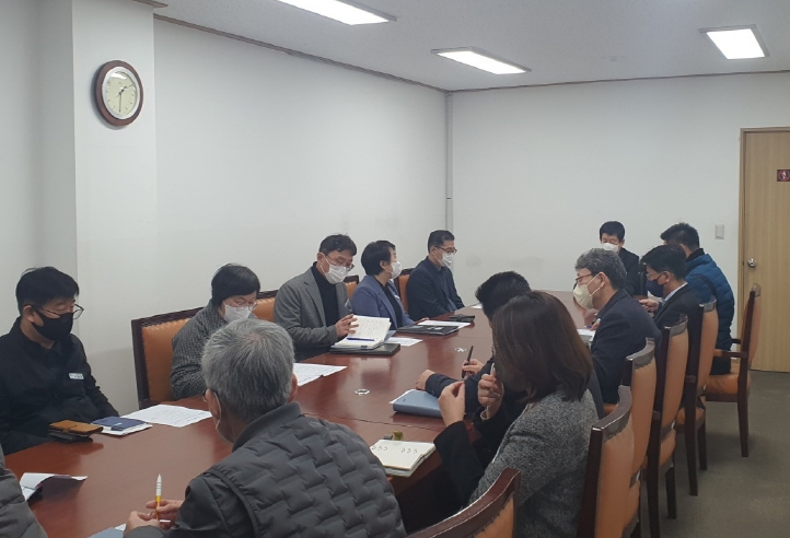 김진기 파주부시장, 성매매 집결지 정비 관계부서 회의 개최