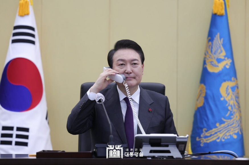 尹대통령, 육·해·공 지휘관과 통화···"일전 불사 결기로 北도발 확실히 응징"
