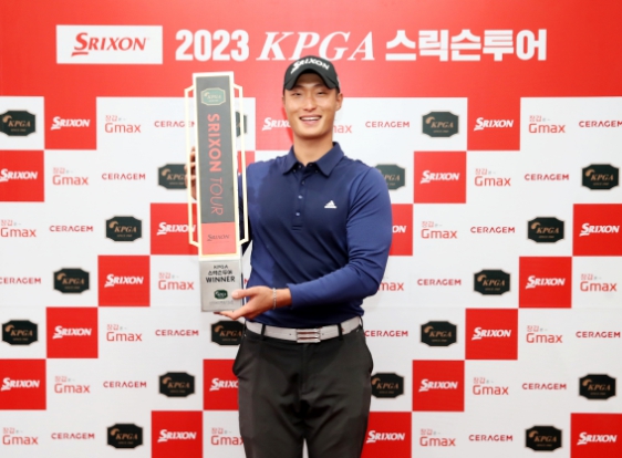 스릭슨 소속의 ‘극복의 아이콘’ 김용태, ‘2023 KPGA 스릭슨투어 3회 대회’서 시즌 첫 승