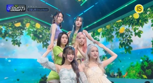 ‘엠카운트다운’ 드림노트, 상큼美 제대로 터졌다 'Lemonade'