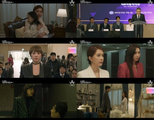 '가면의 여왕' 김선아 VS 오윤아, 공조 분열 시작...속고 속이는 팽팽 복수 심리전 ‘안방극장 소름’