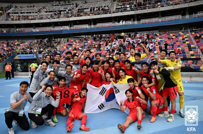 김은중호, 나이지리아에 1-0 승... 9일 이탈리아와 4강