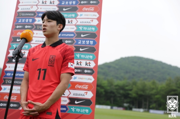 양민혁 “U-20 형들처럼 간절함으로 임한다면…”