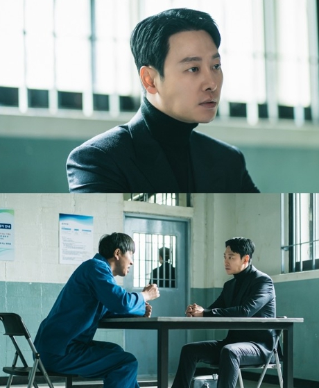 '이로운 사기' 김동욱, ‘금성시 살인사건’ 진실에 한 발짝 접근! 살인범 박완규와의 면회 현장 포착!
