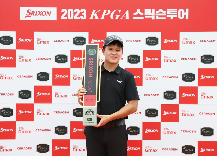 [2023 KPGA 스릭슨투어 11회 대회] 전준형, ‘2023 KPGA 스릭슨투어 11회 대회’서 연장 끝 프로 데뷔 첫 승 달성