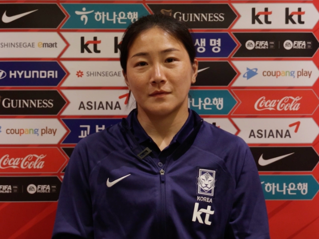 윤영글 “무실점이면 최소 지지 않는 경기, 8강 이상 목표”