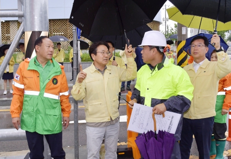 강기정 광주시장, 지하차도 긴급 점검 “시민생명 최우선”