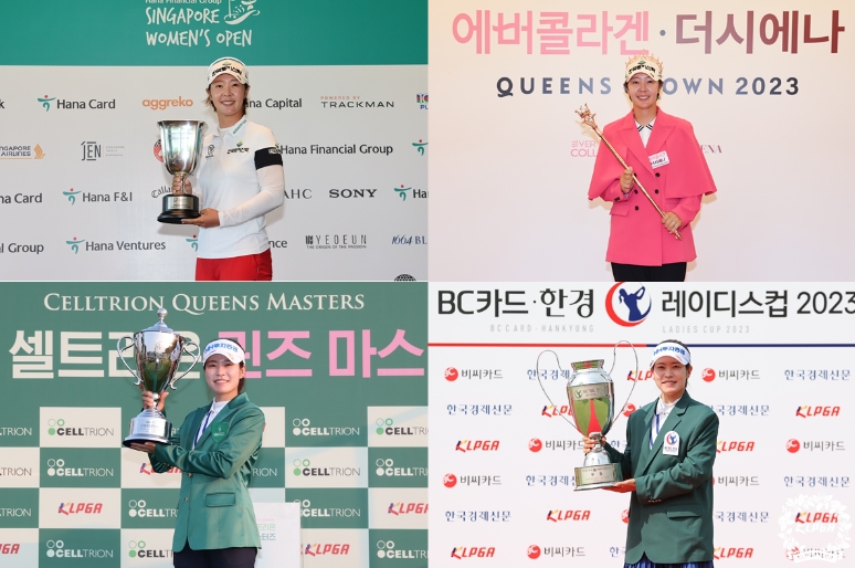 KLPGA투어 상반기 결산...'국가대표 루키 3인방' 돌풍