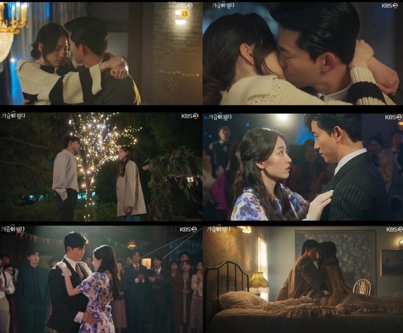 '가슴이 뛴다' 옥택연X원지안, 돌발 입맞춤 엔딩부터 ‘일면식’ 파티 현장까지! 달달 한도 초과 모음 ZIP! 무한 재생 부른 명장면은?