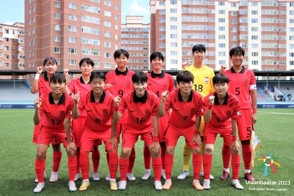 여자 U-18 대표팀, 홍콩에 11-0 대승