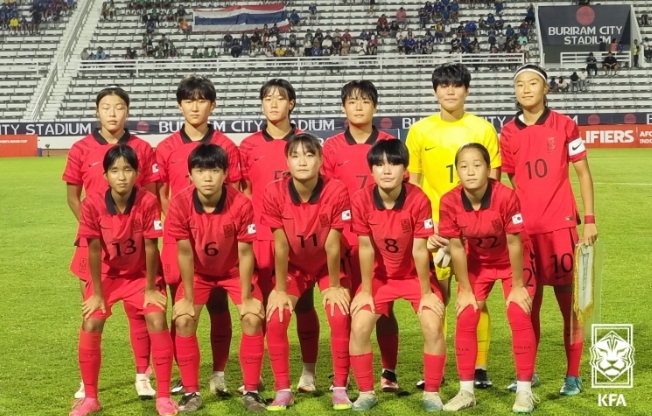 ‘범예주 해트트릭’ 여자 U-16 대표팀, 태국에 7-2 대승