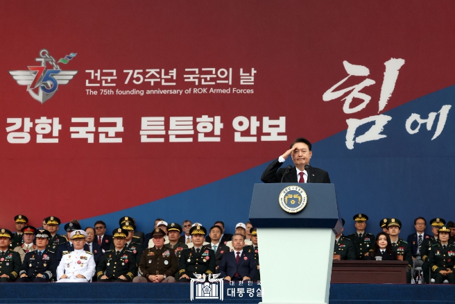 윤대통령 "北, 핵 사용시 한미동맹 압도적 대응…北정권 종식"