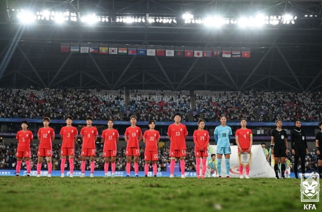 여자대표팀, 홍콩 이기고 3연승 --- 8강서 '남북전' 성사
