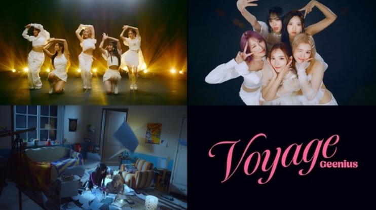 지니어스, 2024 첫 데뷔 걸그룹 출격 완료! 싱글 ‘Voyage’ 발매