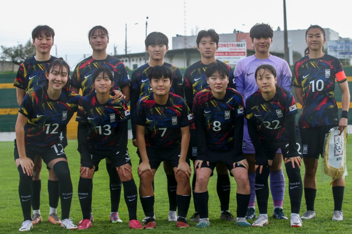 여자 U-17 대표팀, 친선대회 1차전서 포르투갈에 1-2 패배