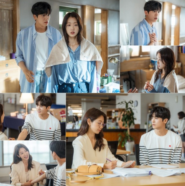 '닥터슬럼프' 박신혜, 박형식 옥탑방에서 때아닌 물벼락! 무슨 일?