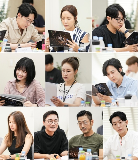 엄기준·황정음·이준·이유비·신은경 ‘7인의 부활’, 대본리딩 현장 공개