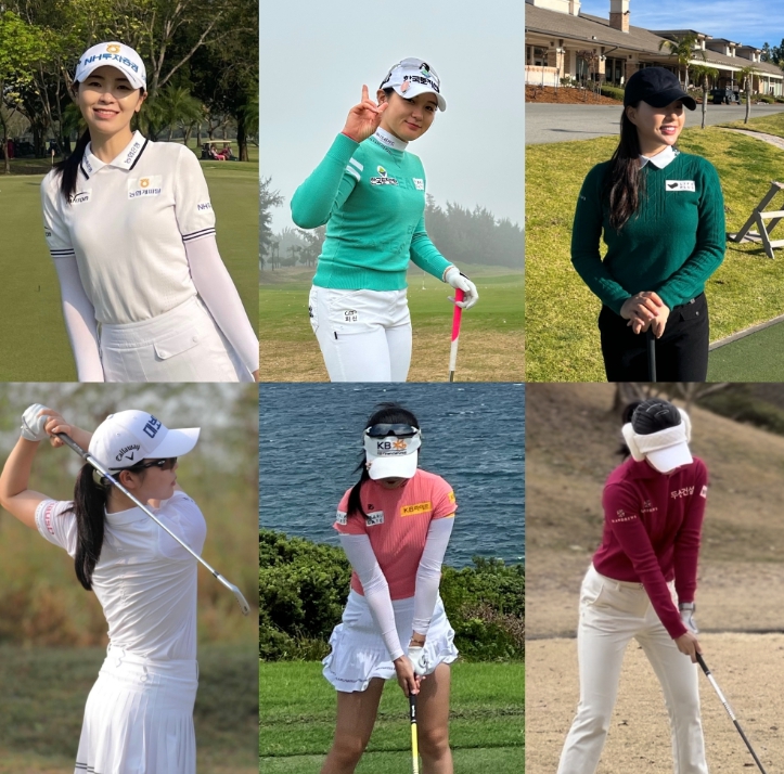 제16대 KLPGA 홍보모델 12인의 겨울나기