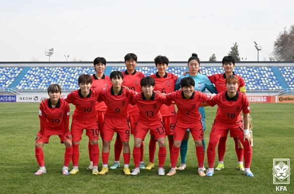 여자 U-20 대표팀, 대만에 6-0 승리... 9일 우즈벡과 3차전