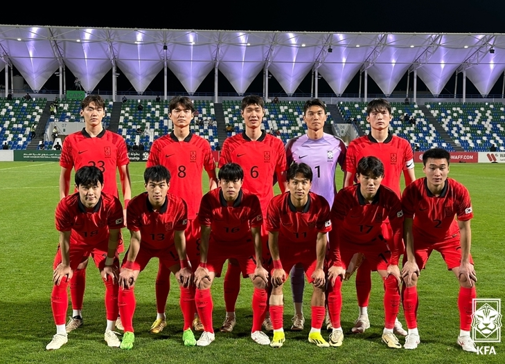 올림픽 축대표팀, 호주 꺾고 WAFF U-23 챔피언십 우승