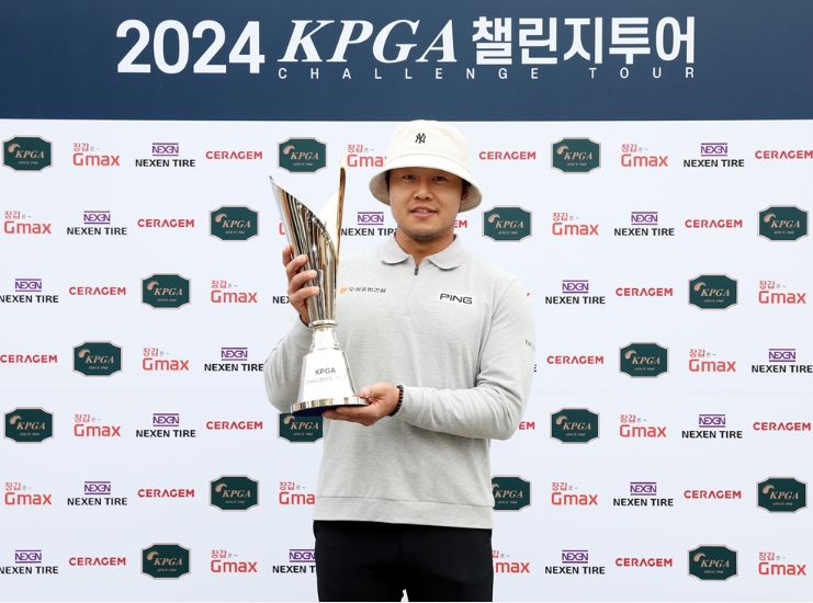 ‘장타자’ 정선일, ‘2024 KPGA 챌린지투어 1회 대회’서 정상 등극