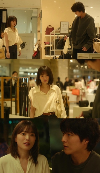 '히어로는 아닙니다만' 장기용X천우희, 한 발 가까워진 거리감! ‘맞술’ 눈 맞춤 포착