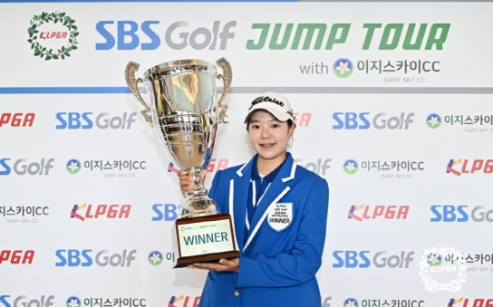 신지우, KLPGA 점프투어 2개 대회 연속 우승