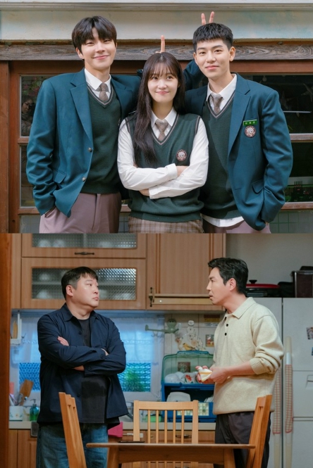 JTBC 새 드라마 '조립식 가족' 황인엽-정채연-배현성-최원영-최무성, 피보다 진한 케미로 촬영 종료!