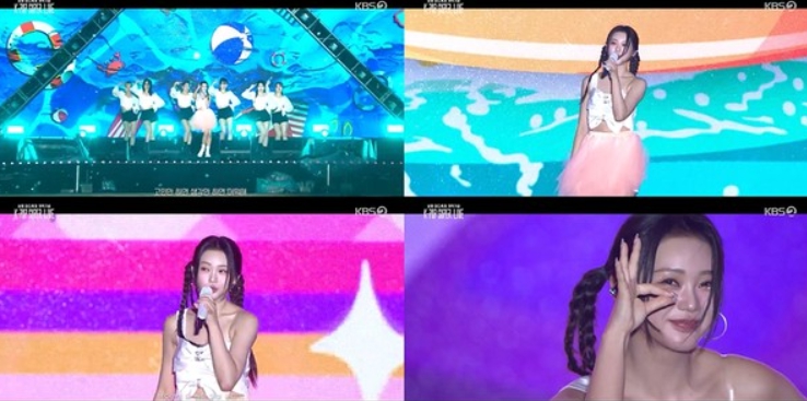 '케이팝 슈퍼 라이브' 홍지윤, 흥 넘치는 깜찍 발랄 무대 "그 어느 때보다 뜨겁고 열정적"