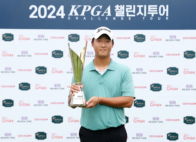 김필립, ‘2024 KPGA 챌린지투어 17회 대회’서 프로 데뷔 첫 승