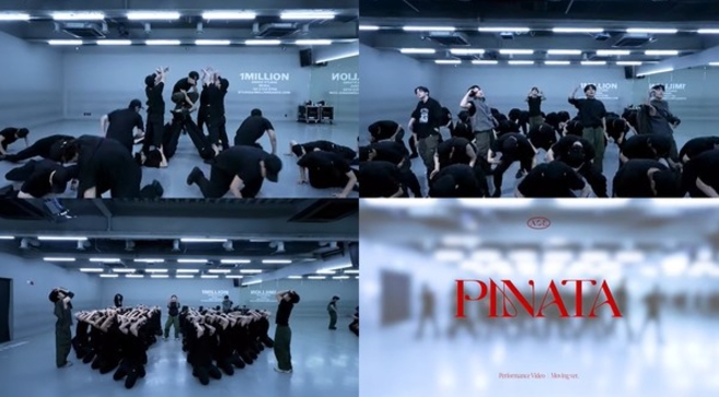 '49人 댄서 총출동' 에이스(A.C.E), 'PINATA' 메가 퍼포먼스 영상 공개! 역대급 스케일 '호평'